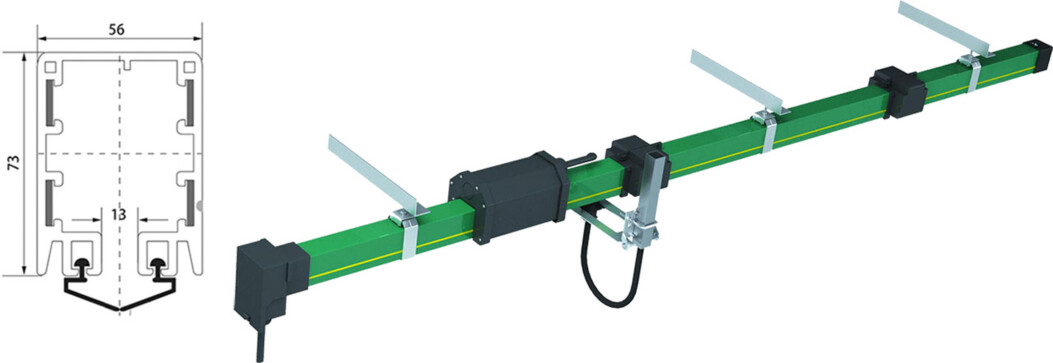Техническая информация шинопроводы EURO-LIFT серии EL-F